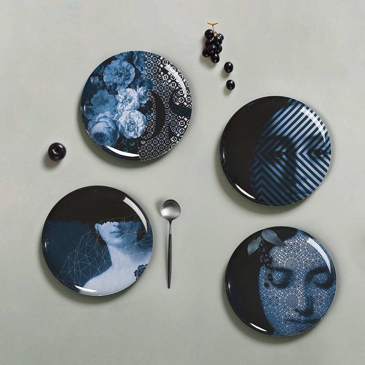 YUAN OSORIO 8-piece dinner set - Blue