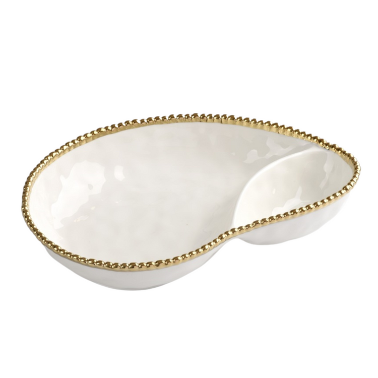 2 Section Serving Piece