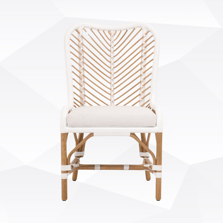 White/Natural Dining Chair