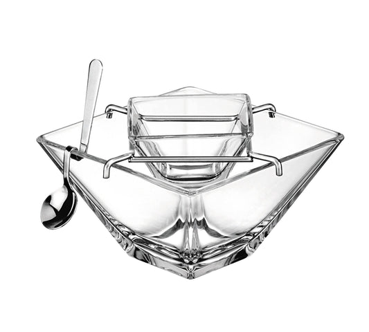 Caviar Set, 5.625"W