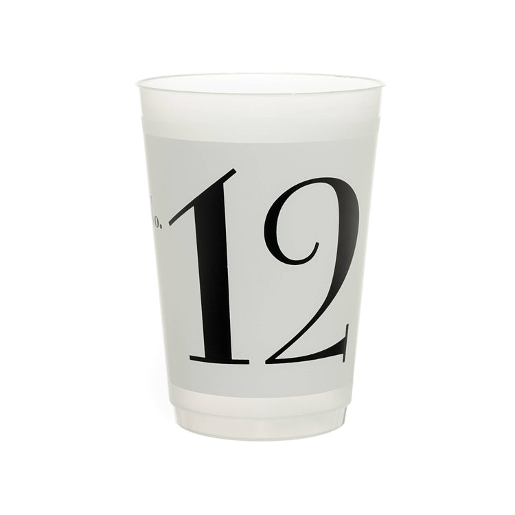 Numbers Cups (1-12)
