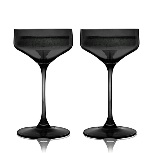 Set (2) Smoke Glasses