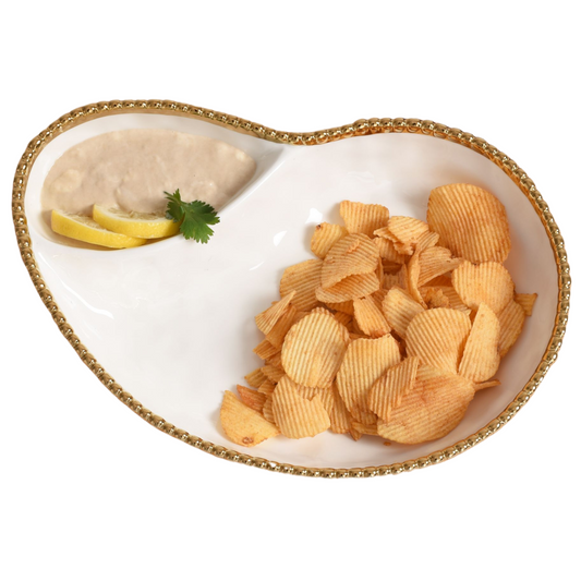 2 Section Serving Piece