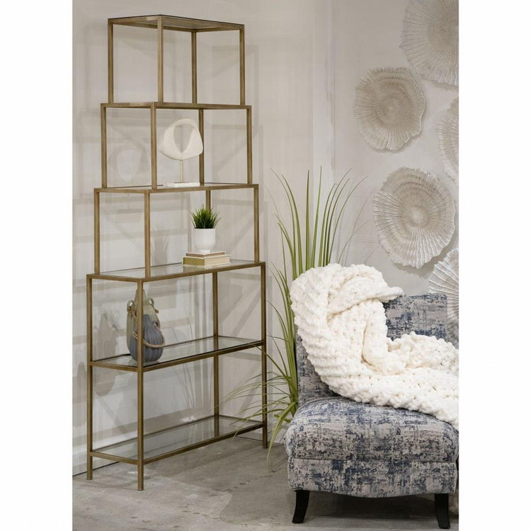 Stacked Glass Shelf