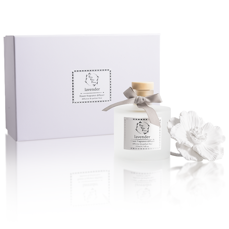 White Jasmine-Green Diffuser Set