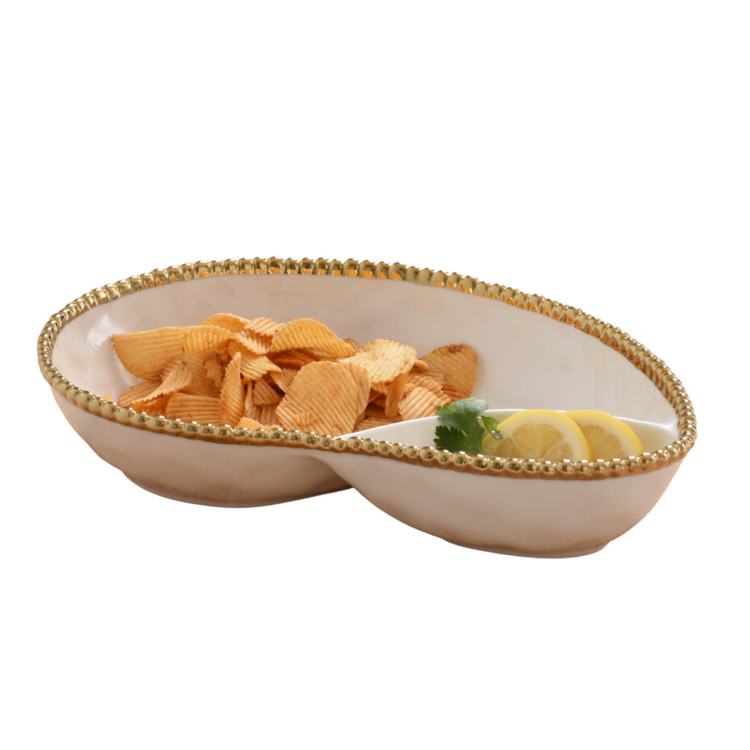 2 Section Serving Piece