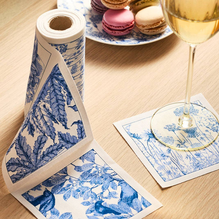 Botanicals Cocktail Napkin Roll: Single