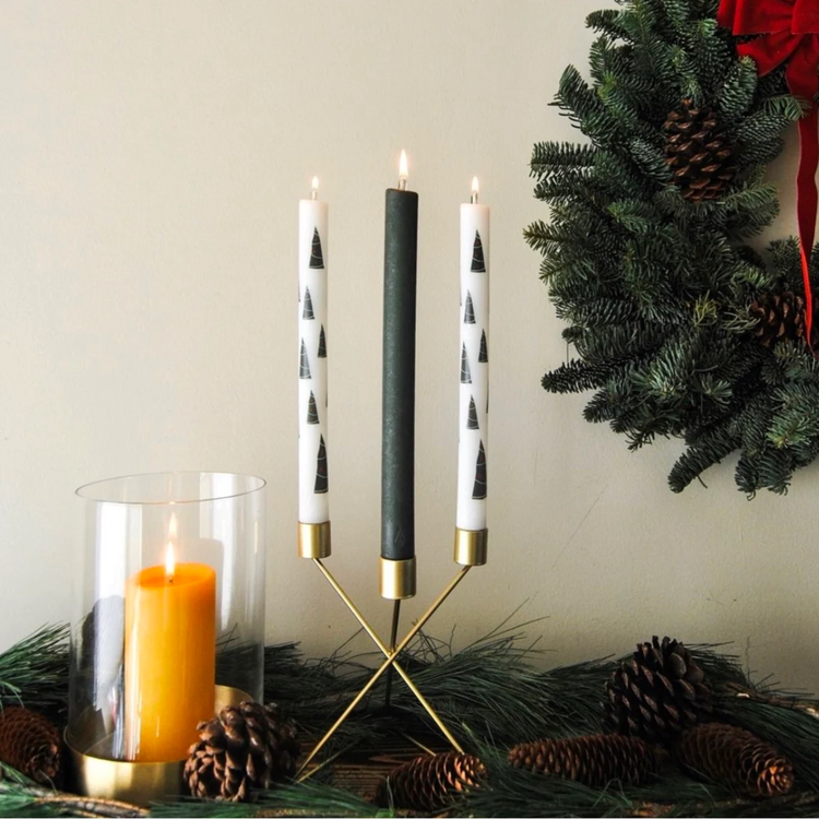 Oil-Burning Dinner Candle