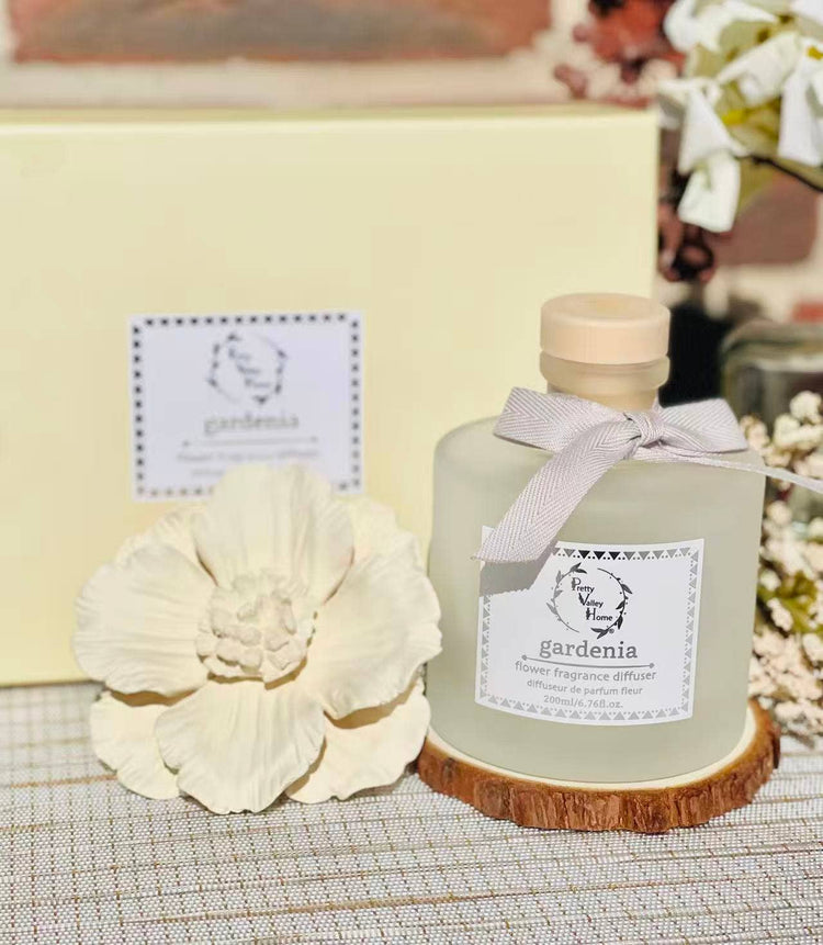 Gardenia Diffuser Set