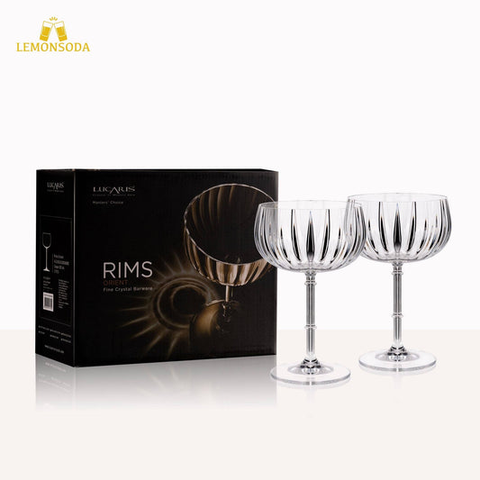 Coupe  Glasses -  ( 12 fl. oz/Set 2)