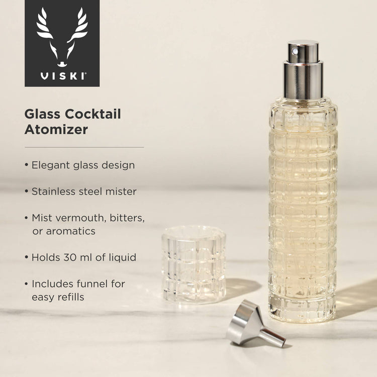 Crystal Cocktail Atomizer Spray Bottle by Viski