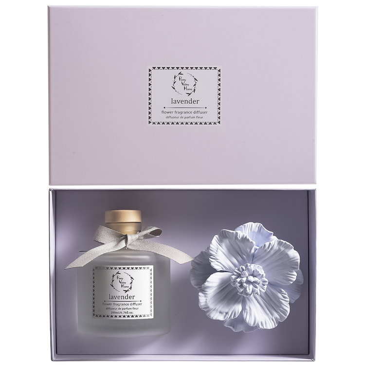 White Jasmine-Green Diffuser Set