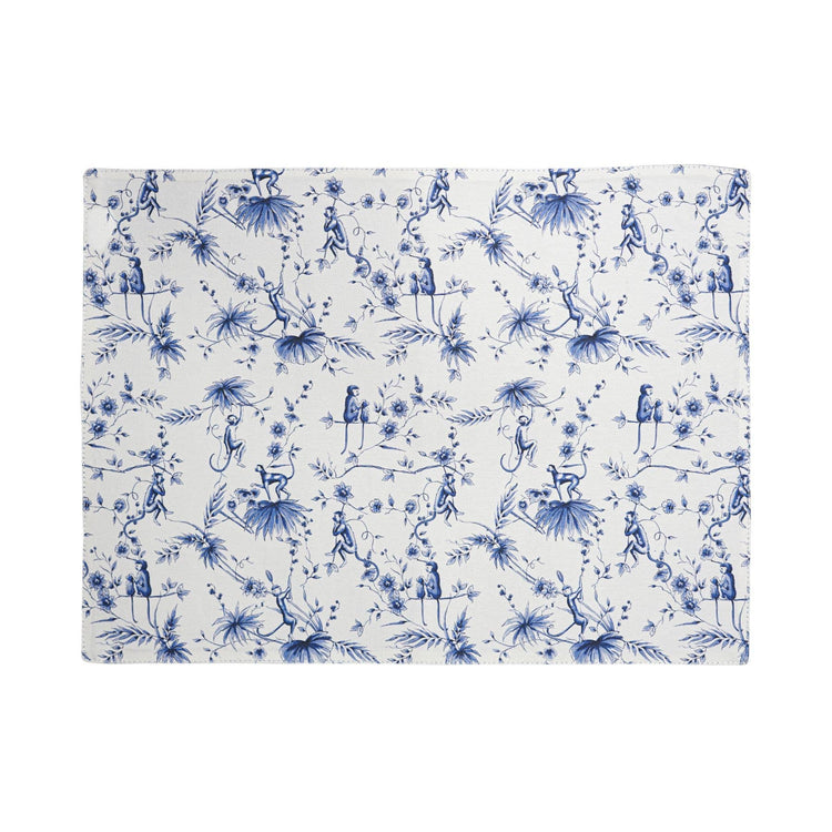 Placemat Monkeys white