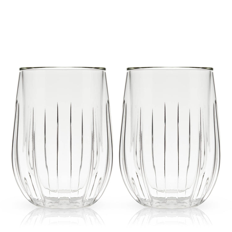 Set (2) Double Walled