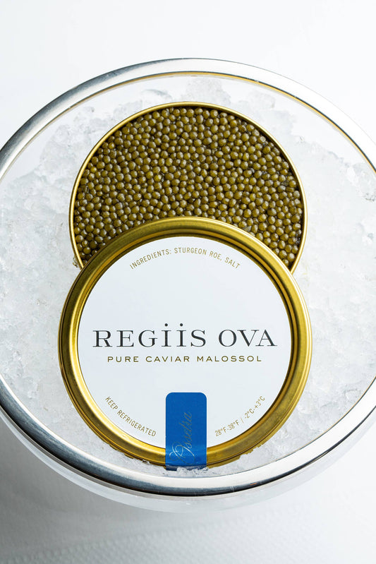 Regiis Ova Ossetra Caviar: 30g