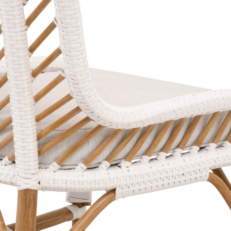 White/Natural Dining Chair