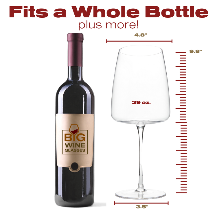 Set (2) Wine 39 OZ