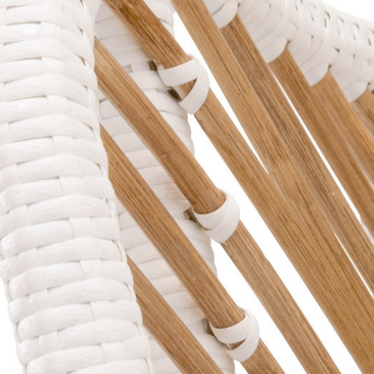 White/Natural Dining Chair