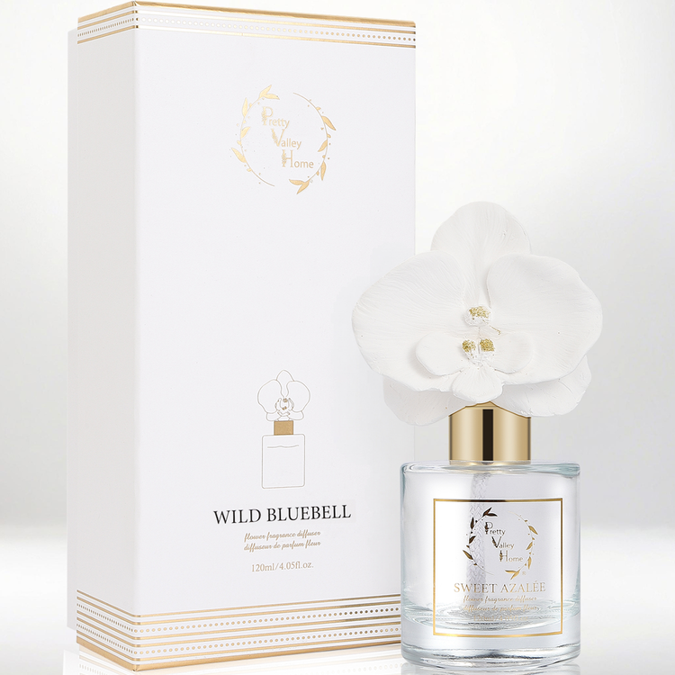 Wild Bluebell-Orchid Flower Diffuser Gift Set