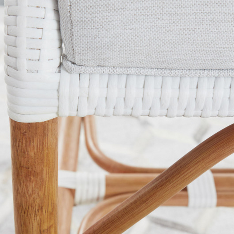 White/Natural Dining Chair