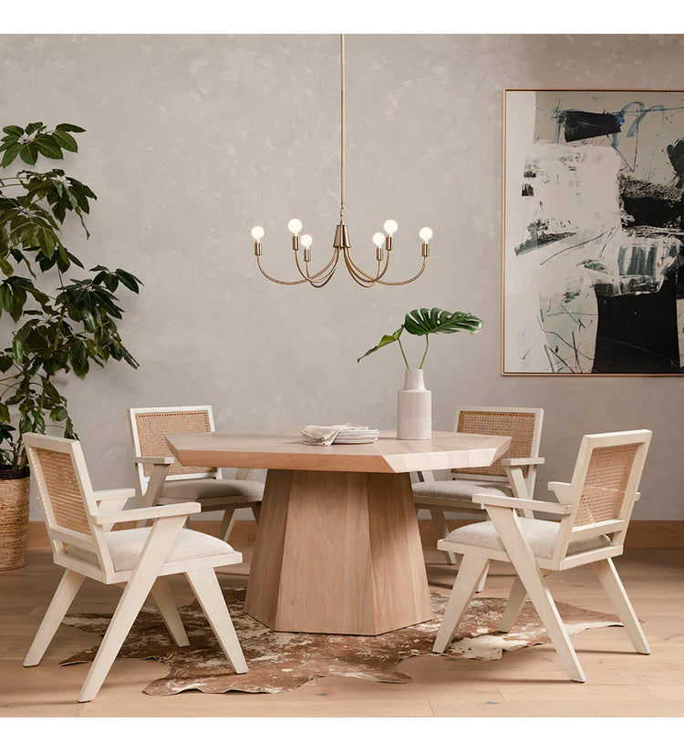 Light Wood Dinning Table