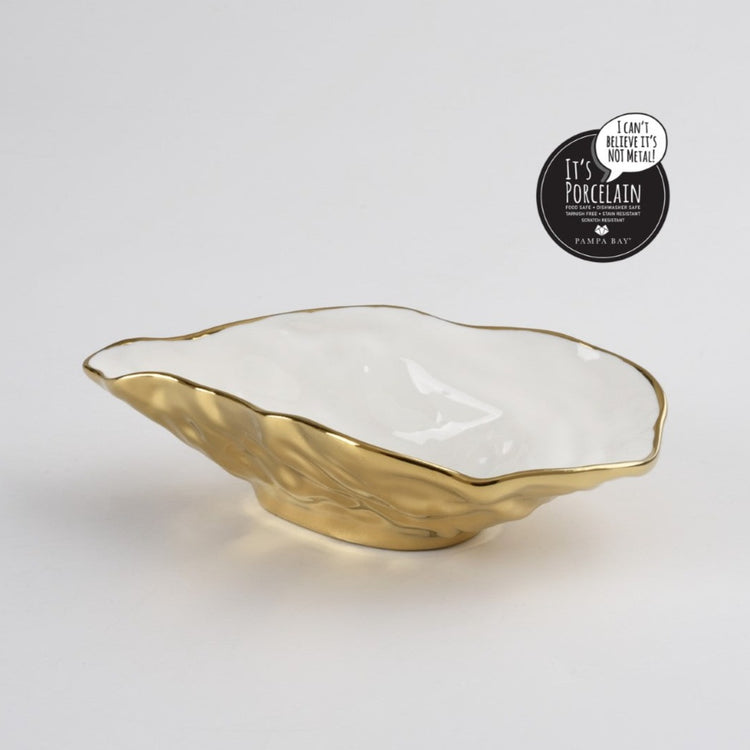SM Gold Oyster Bowl