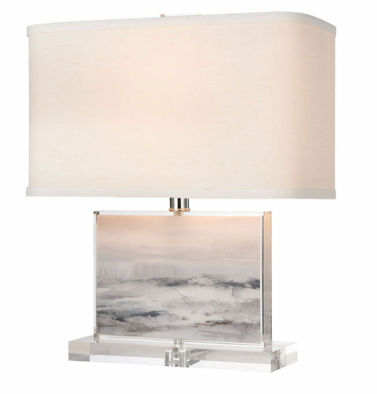 High 1-Light Ocean Lamp - 18"