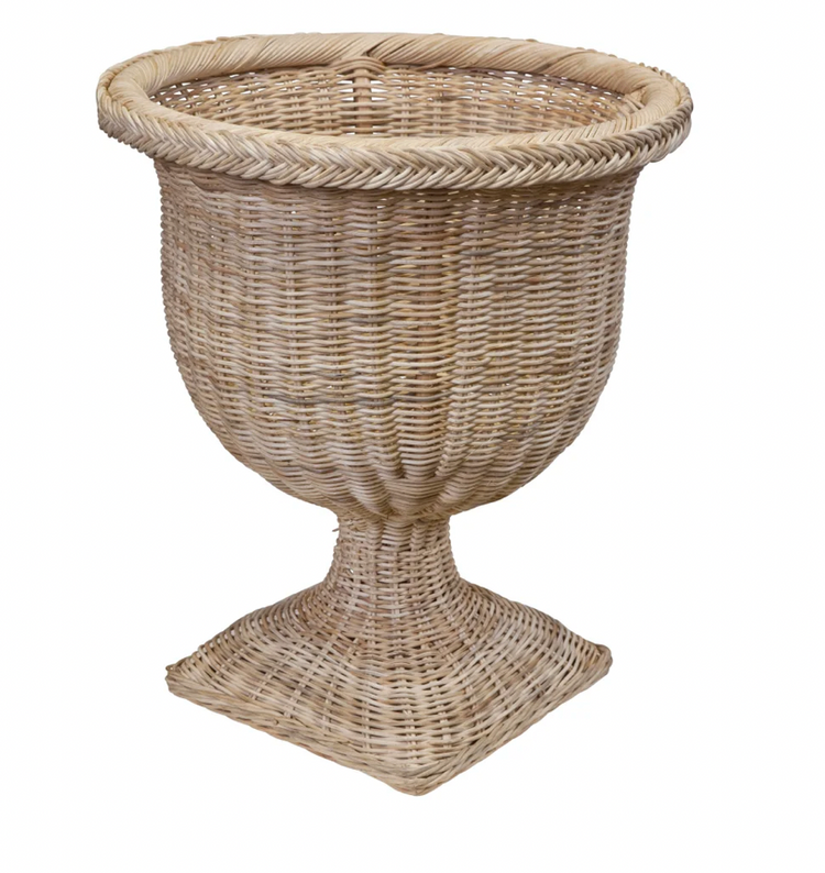 Wicker Urn Natural (w/ Protective finish)