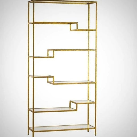 Mid Century Glass Shelf
