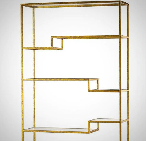 Mid Century Glass Shelf