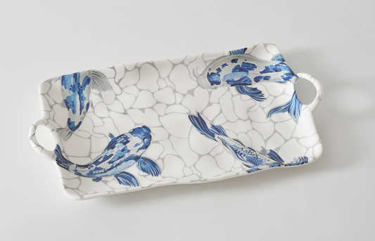 Large Koi Platter