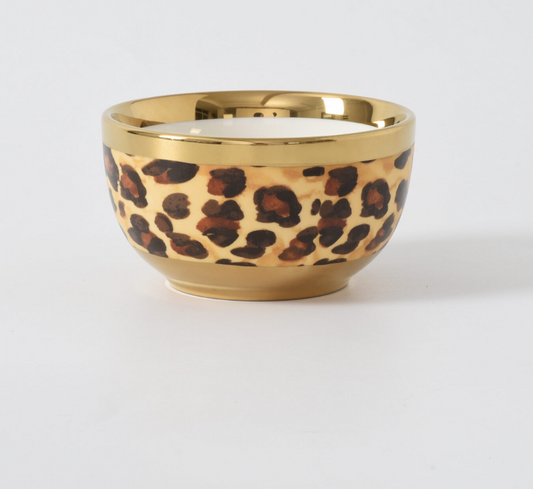 Leopard Snack Bowl