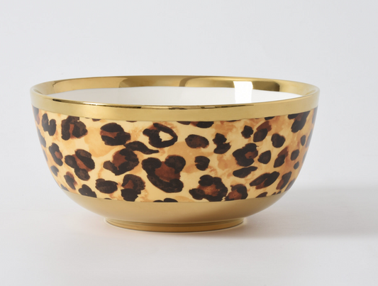 Med Leopard Bowl
