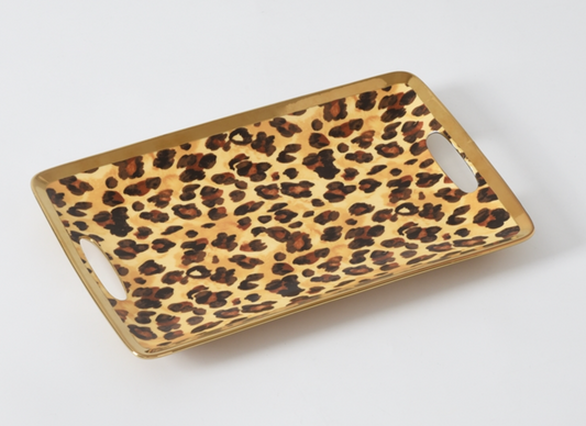 Leopard Tray