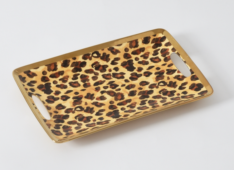 Leopard Tray