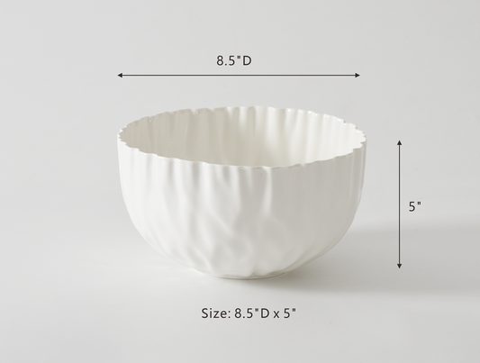 Med Tux Ruffle Bowl