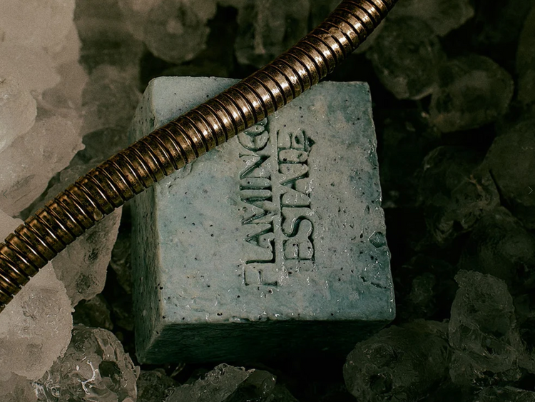 Exfoliating Peppermint Soap