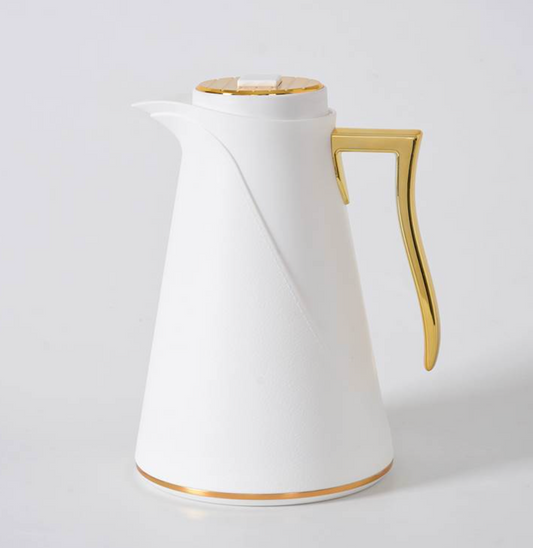 Whie/Gold Carafe