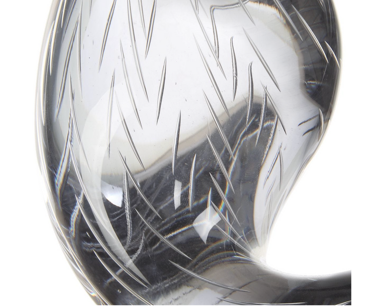 Smoked Glass Sculpture/Crystal Base