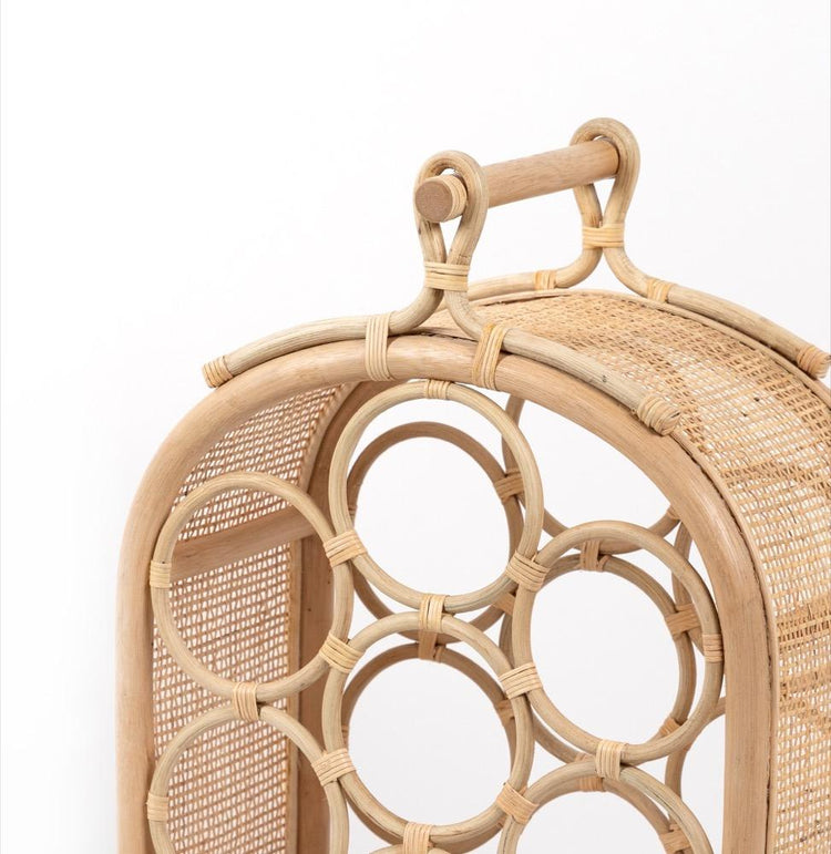Rattan Wine Rack (limited Edition)