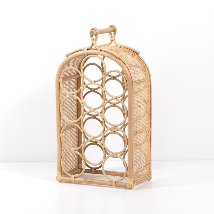 Rattan Wine Rack (limited Edition)