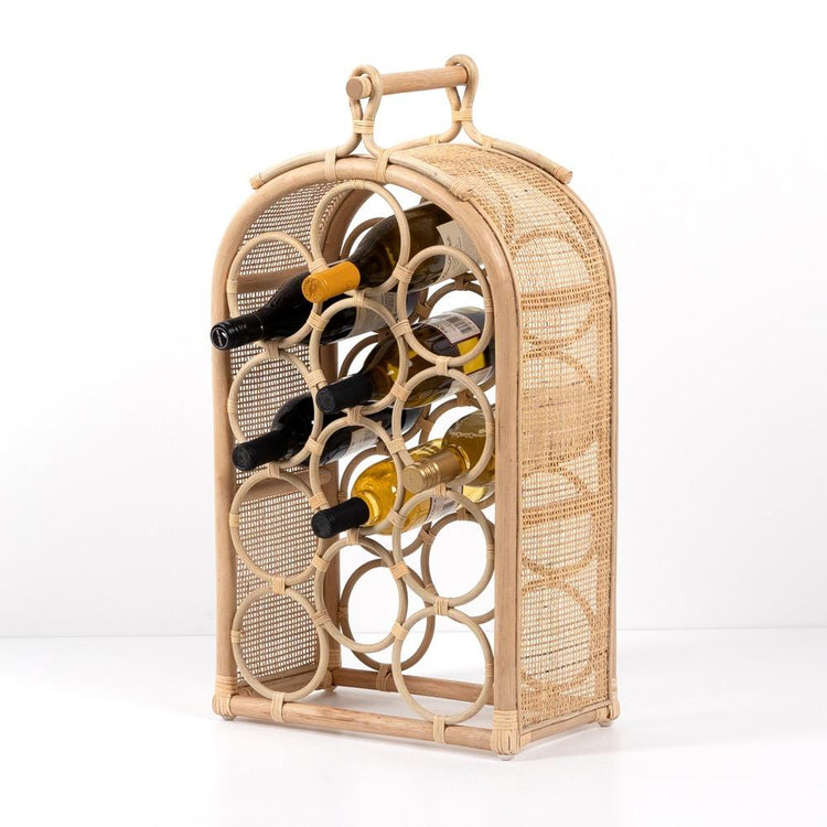 Rattan Wine Rack (limited Edition)