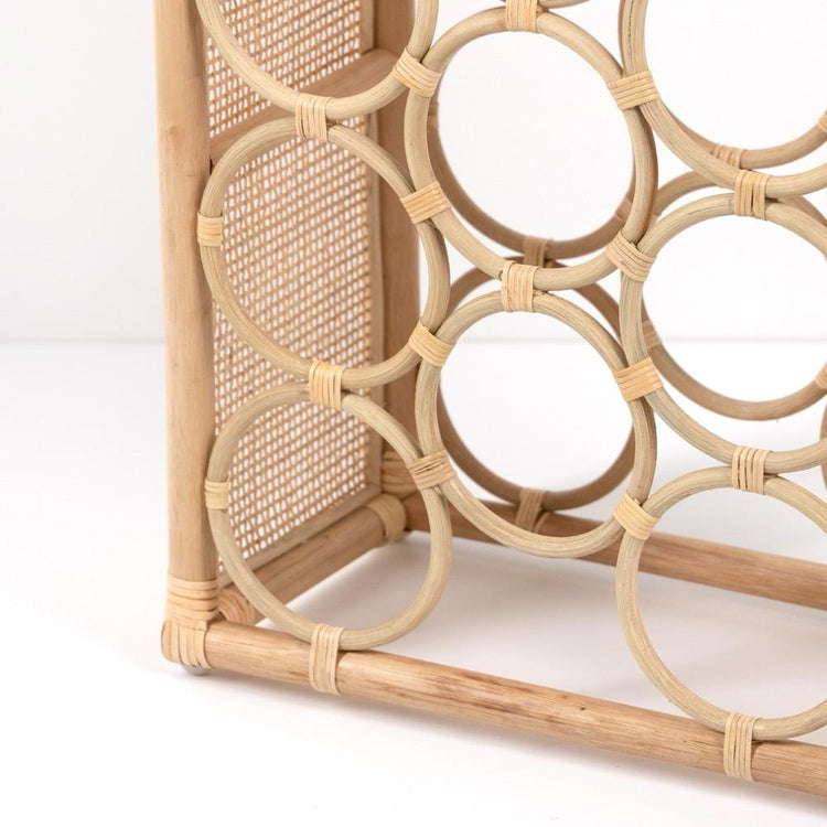 Rattan Wine Rack (limited Edition)