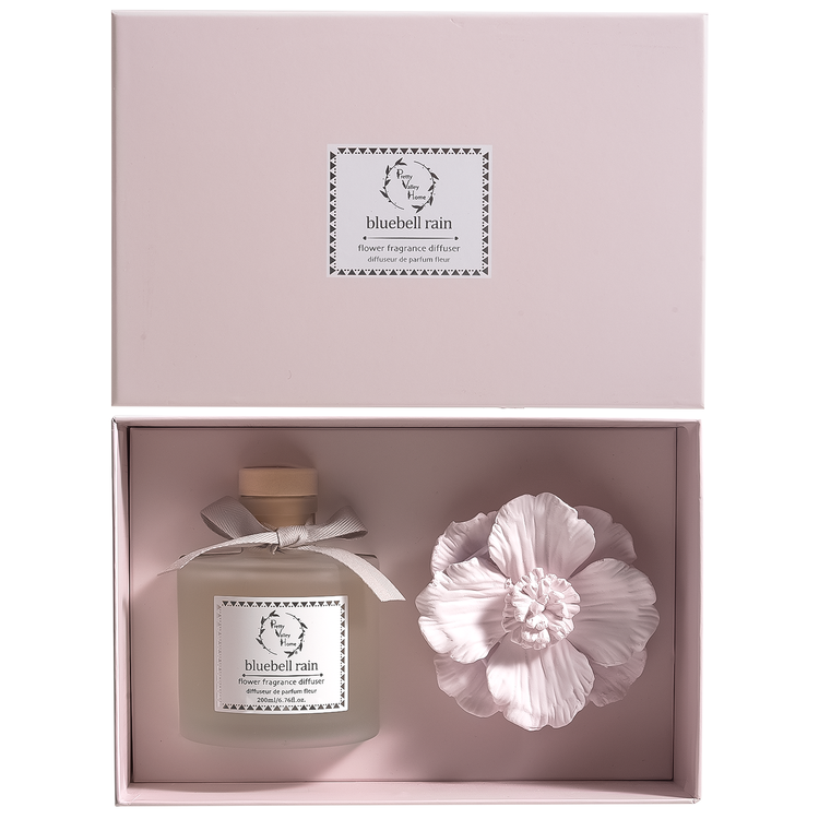 White Jasmine-Green Diffuser Set