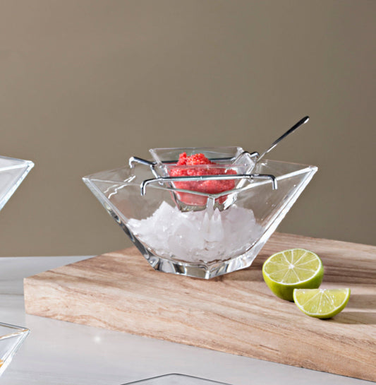 Caviar Set, 5.625"W