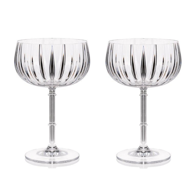 Coupe  Glasses -  ( 12 fl. oz/Set 2)