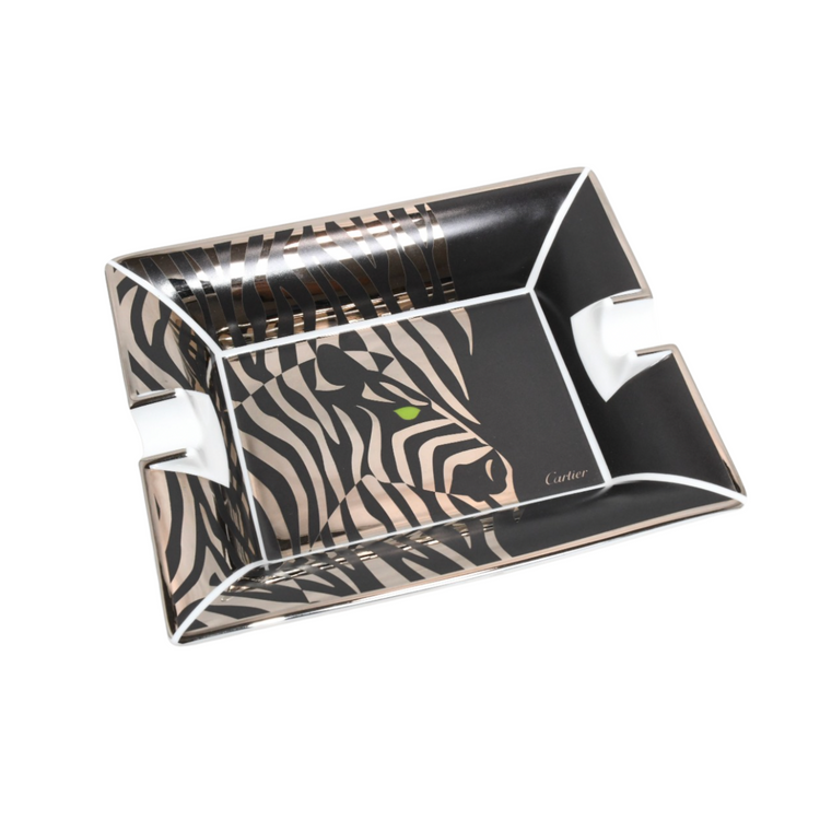 Vintage Cartier Zebra Ashtray