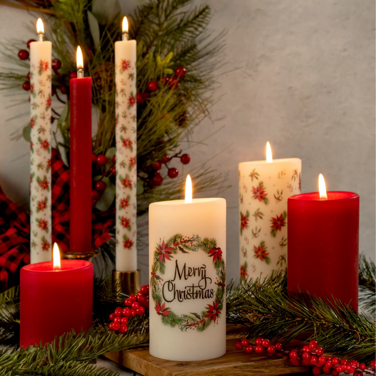 Oil-Burning Dinner Candle