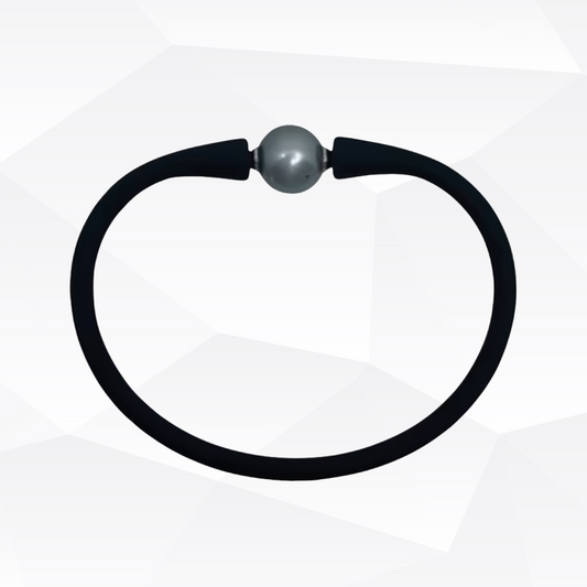 Black/Black Pearl Bracelet