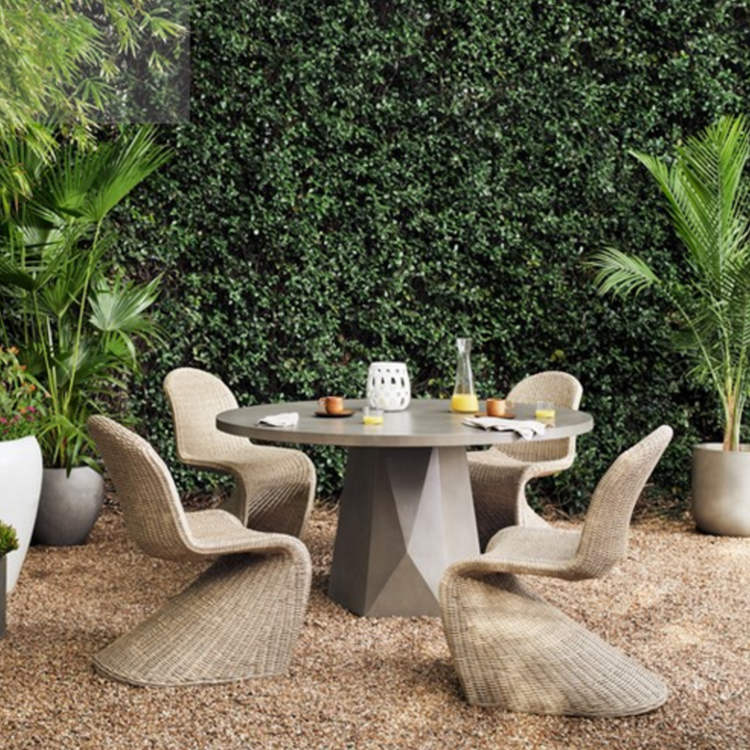 Natural Outdoor Dining Chair